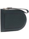 Pin D Taurillon Soft Grain Leather Card Wallet Forest - DELVAUX - BALAAN 4