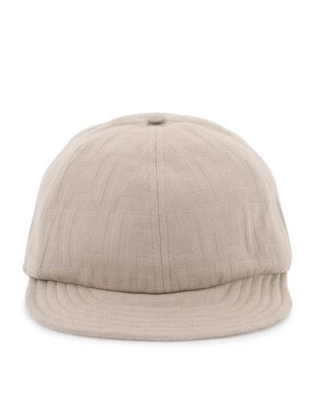 Semi Motif Denim Ball Cap Beige - FENDI - BALAAN 2