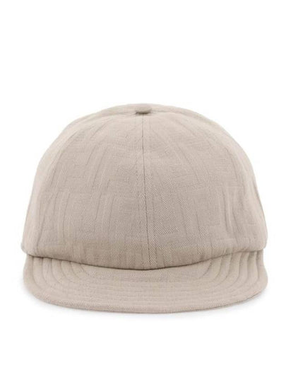 Semi Motif Denim Ball Cap Beige - FENDI - BALAAN 2