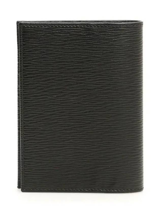 Metal Logo Card Wallet Black - SALVATORE FERRAGAMO - BALAAN 4