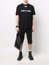 Day Them Print Short Sleeve T-Shirt Black - VETEMENTS - BALAAN 9