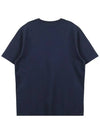 Speedy Fox Patch Comfort Short Sleeve T-Shirt Ink Blue - MAISON KITSUNE - BALAAN 3