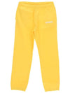 Le Jogging Logo Print Track Pants Yellow - JACQUEMUS - BALAAN.