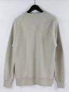 Square Logo Patch Sweatshirt Beige - CP COMPANY - BALAAN 5