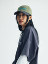 Two Tone Vintage Washing Ball Cap Khaki Charcoal - KOOKEESEE - BALAAN 4