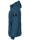 Comfort Tech Composite Polartec Hooded Jacket Mid Blue - STONE ISLAND - BALAAN 5