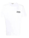 Men's Logo Embroidery Short Sleeve T-Shirt White - ALEXANDER MCQUEEN - BALAAN 2