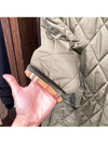 Dereham Long Quilted Parka Olive - BURBERRY - BALAAN 8