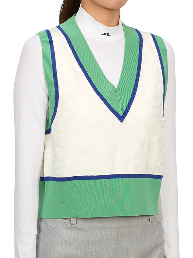 Golf Wear Women s Knit Vest AWKW09379 0000 - J.LINDEBERG - BALAAN 4