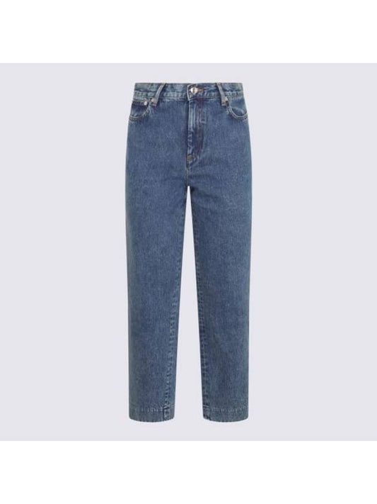 New Sailor Straight Leg Jeans Blue - A.P.C. - BALAAN 1