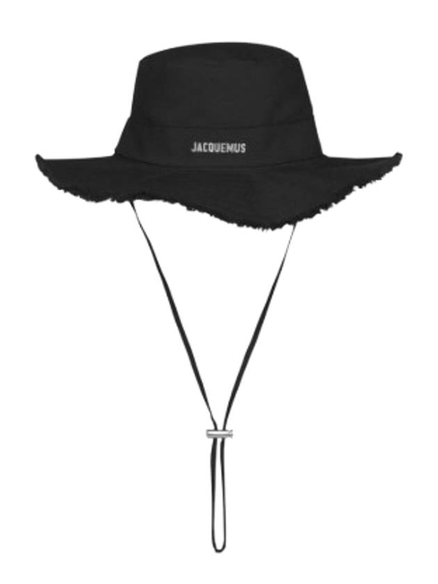 Le Bob Artichaut Bucket Hat Black - JACQUEMUS - BALAAN 2