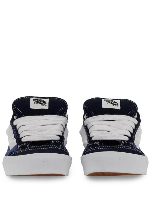 Knu Skool Lace-Up Low Top Sneakers Blue - VANS - BALAAN 9