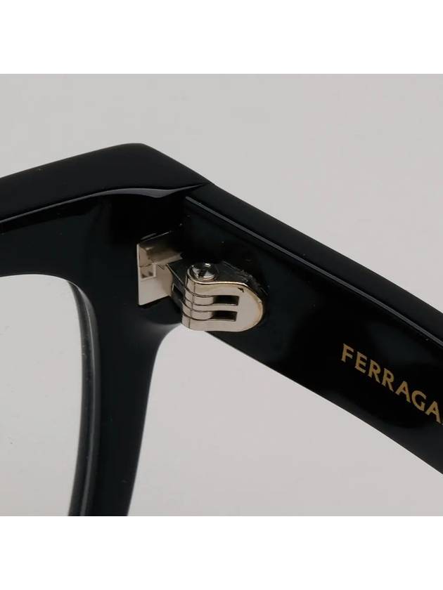 Men's Demo Rectangular Eyeglasses Black - SALVATORE FERRAGAMO - BALAAN 7