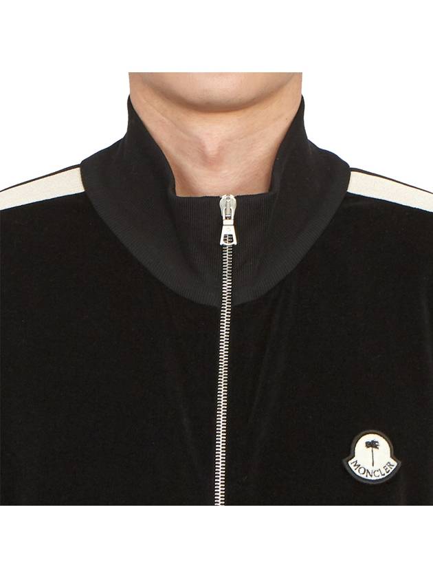 X Palm Angels Genius Zipup Cardigan 8G00001 89A6S 999 Unisex - MONCLER - BALAAN 8