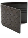 Intrecciato Bifold Half Wallet Graphite - BOTTEGA VENETA - BALAAN 6