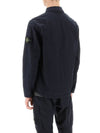 Supima Cotton Twill Stretch-TC Jacket Navy Blue - STONE ISLAND - BALAAN 10