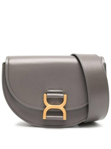 Marcie Leather Mini Cross Bag Grey - CHLOE - BALAAN 1