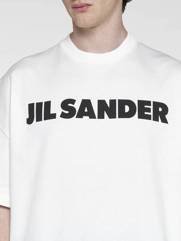 T-shirt di cotone con logo Jil Sander - JIL SANDER - BALAAN 3