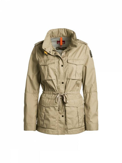 Women's Dulcie Snap Button Cuff Zip-Up Jacket Beige - PARAJUMPERS - BALAAN 2