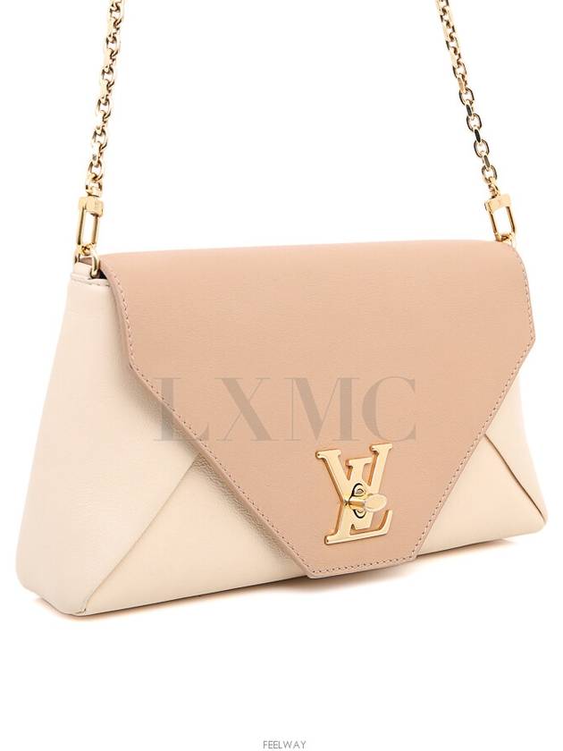 M54799 Love Note Two tone Gold Rock Me Shoulder Bag Chain Cross - LOUIS VUITTON - BALAAN 4