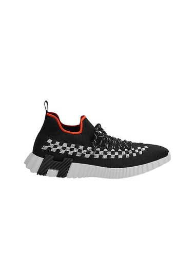 Flex Low Top Sneakers Black - HERMES - BALAAN 1