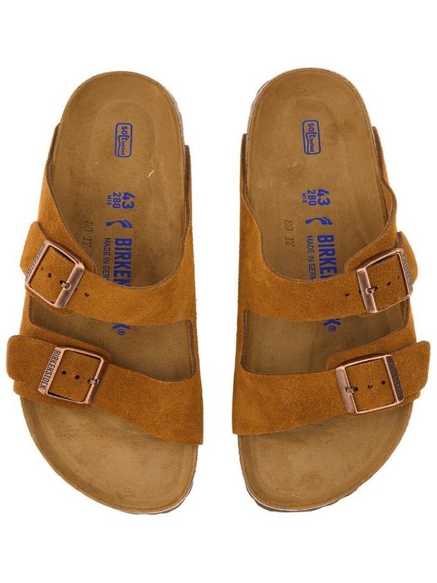 Arizona SFB Suede Slippers Mink - BIRKENSTOCK - BALAAN 7