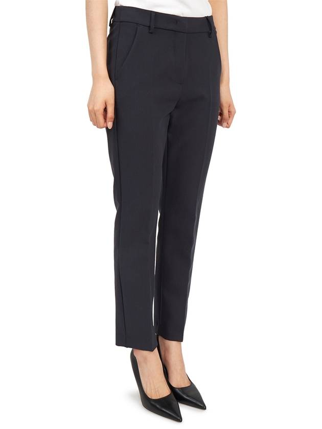 Weekend Women's Lana Rana Canvas Slacks Navy - MAX MARA - BALAAN.