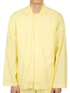 Poplin Pajamas Long Sleeve Shirt Lemonade - TEKLA - BALAAN 2