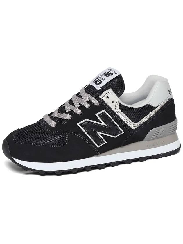 574 Low Top Sneakers Black - NEW BALANCE - BALAAN 8