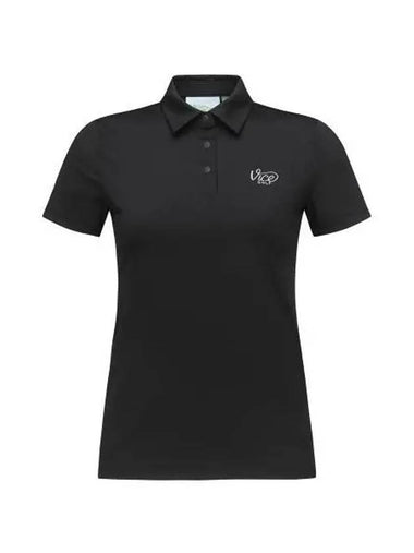 24 W STANDARD FIT POLO T SHIRT VGDMWTS14BK Women s Vice Golf High grade - VICE GOLF - BALAAN 1