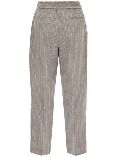 DAISY - Wool and cashmere pinstripe pants - PT TORINO - BALAAN 2