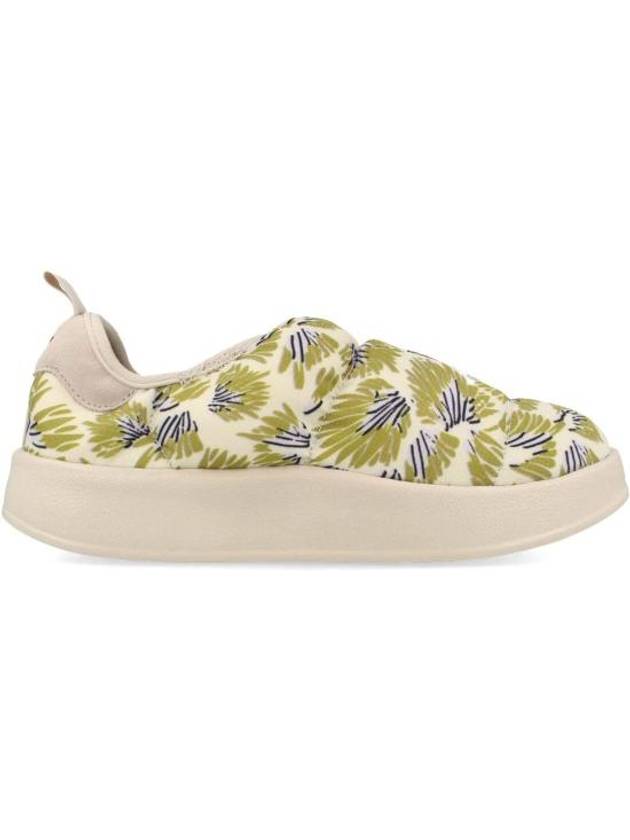 Puffylette Low-Top Sneakers Beige Green - ADIDAS - BALAAN 6