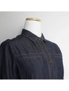 Slim fit indigo denim shirt 44 - BARBOUR - BALAAN 4