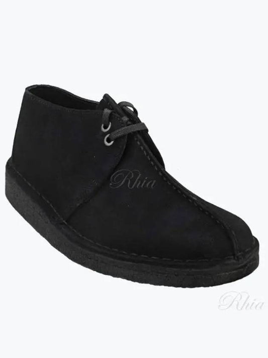 Desert Trek Suede Loafer Black - CLARKS - BALAAN 2