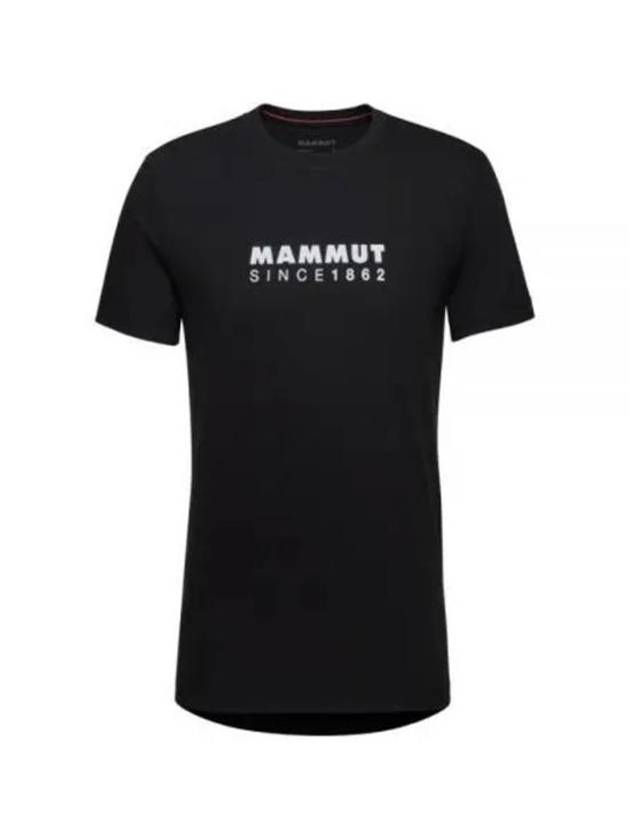 Core Logo Short Sleeve T-Shirt Black - MAMMUT - BALAAN 2