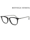 Eyewear Timeless Elegance Round Acetate Glasses Black - BOTTEGA VENETA - BALAAN.