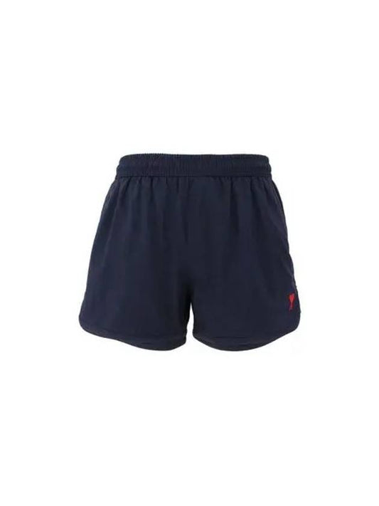 heart logo swim pants shorts navy - AMI - BALAAN 2