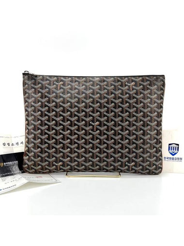 Senna Clutch Bag MGM Black Ten - GOYARD - BALAAN 1