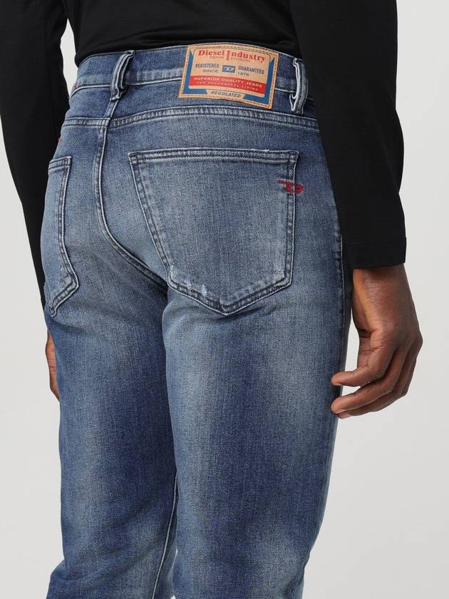 Jeans Diesel in denim di cotone effetto used - DIESEL - BALAAN 4