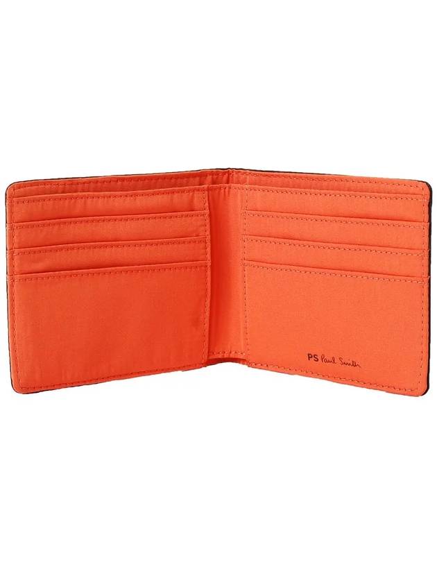 Happy Face Logo Half Wallet Black - PAUL SMITH - BALAAN 5