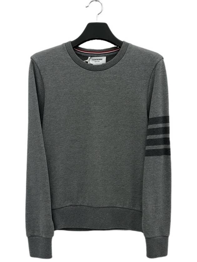 Diagonal armband sweatshirt MJT248A - THOM BROWNE - BALAAN 1