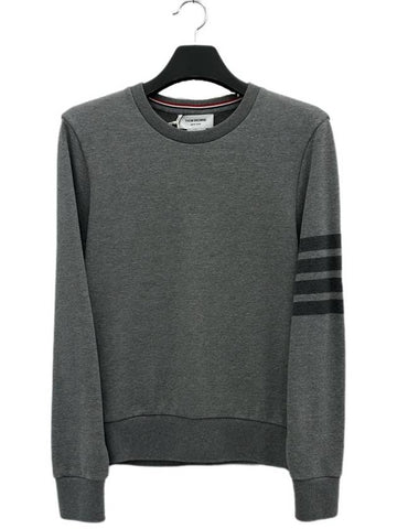 Diagonal armband sweatshirt MJT248A 035 - THOM BROWNE - BALAAN 1