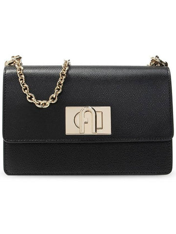 Furla ‘1927’ Shoulder Bag, Women's, Black - FURLA - BALAAN 1