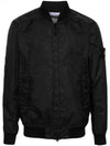 Membrana 3L TC Bomber Jacket Black - STONE ISLAND - BALAAN 2