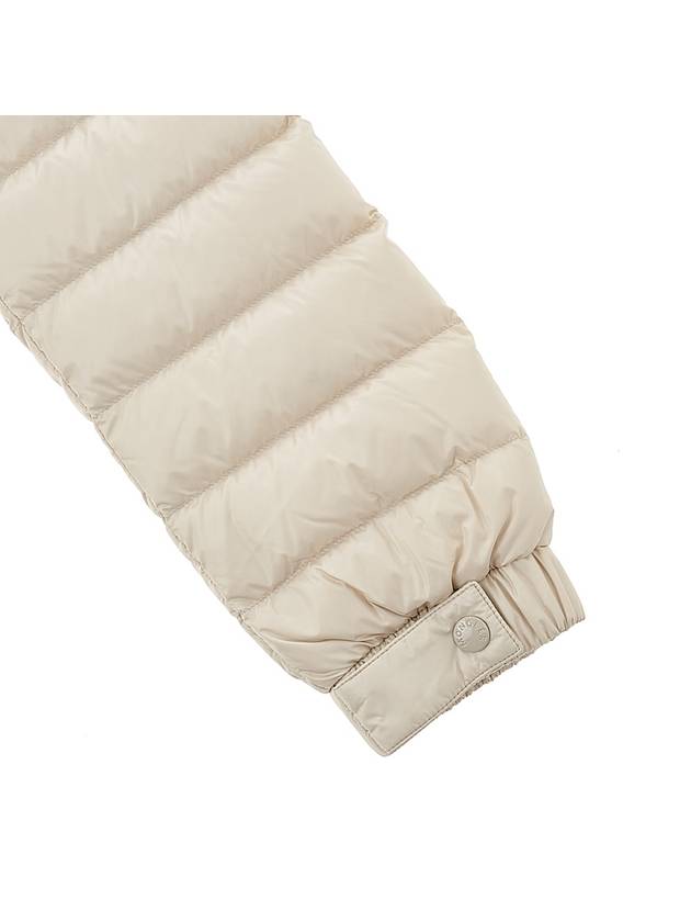 Madine Short Down Jacket Padded Light Beige - MONCLER - BALAAN 6