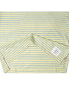 Striped Jersey Pocket Short Sleeve T-Shirt Green Yellow - THOM BROWNE - BALAAN 10