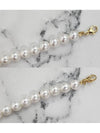 Pearl Metal Bracelet Cream Gold - SAINT LAURENT - BALAAN 10