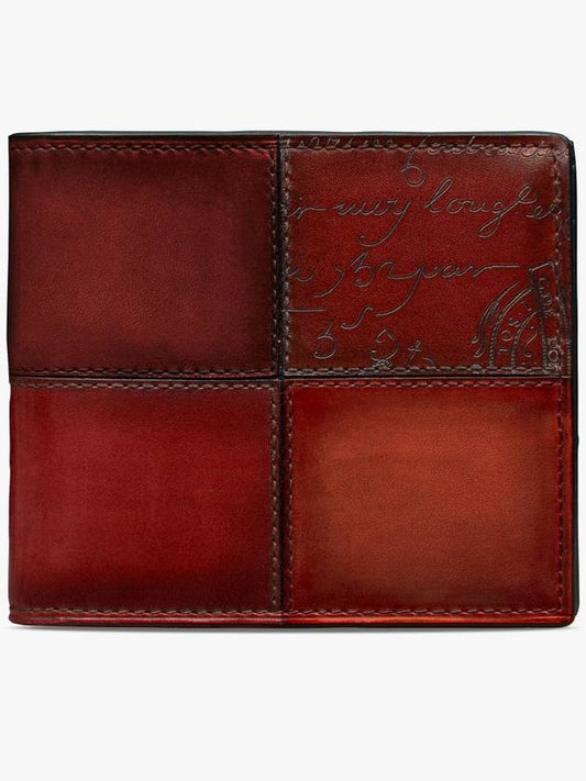 Makore Scritto leather wallet - BERLUTI - BALAAN 1