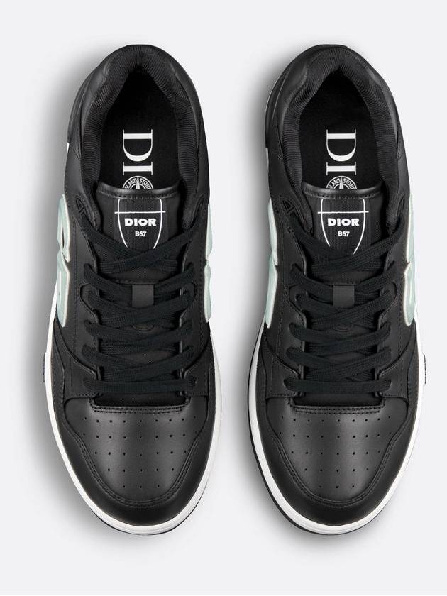 B57 Low Top Sneakers Black - DIOR - BALAAN 6