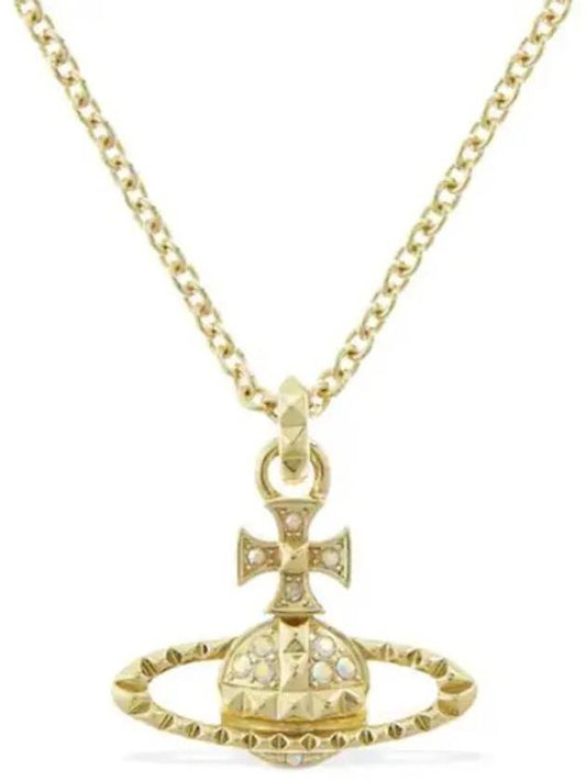 Mayfair base relief goldtone pendant necklace - VIVIENNE WESTWOOD - BALAAN 1